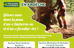 affiche vis ma vie de bûcheron