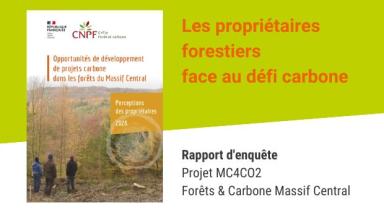 Les propriétaires forestiers face au défi carbone